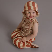 Copper Stripes Vest / organic zoo