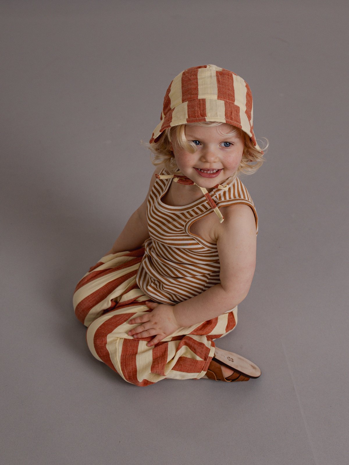 Copper Stripes Vest / organic zoo | nermie - Ba