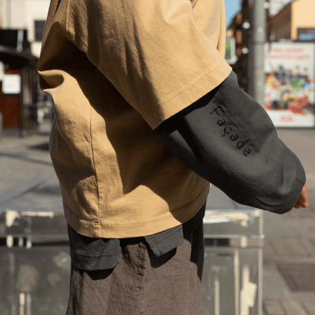 Montelius sidewalk pants - stone / Façade