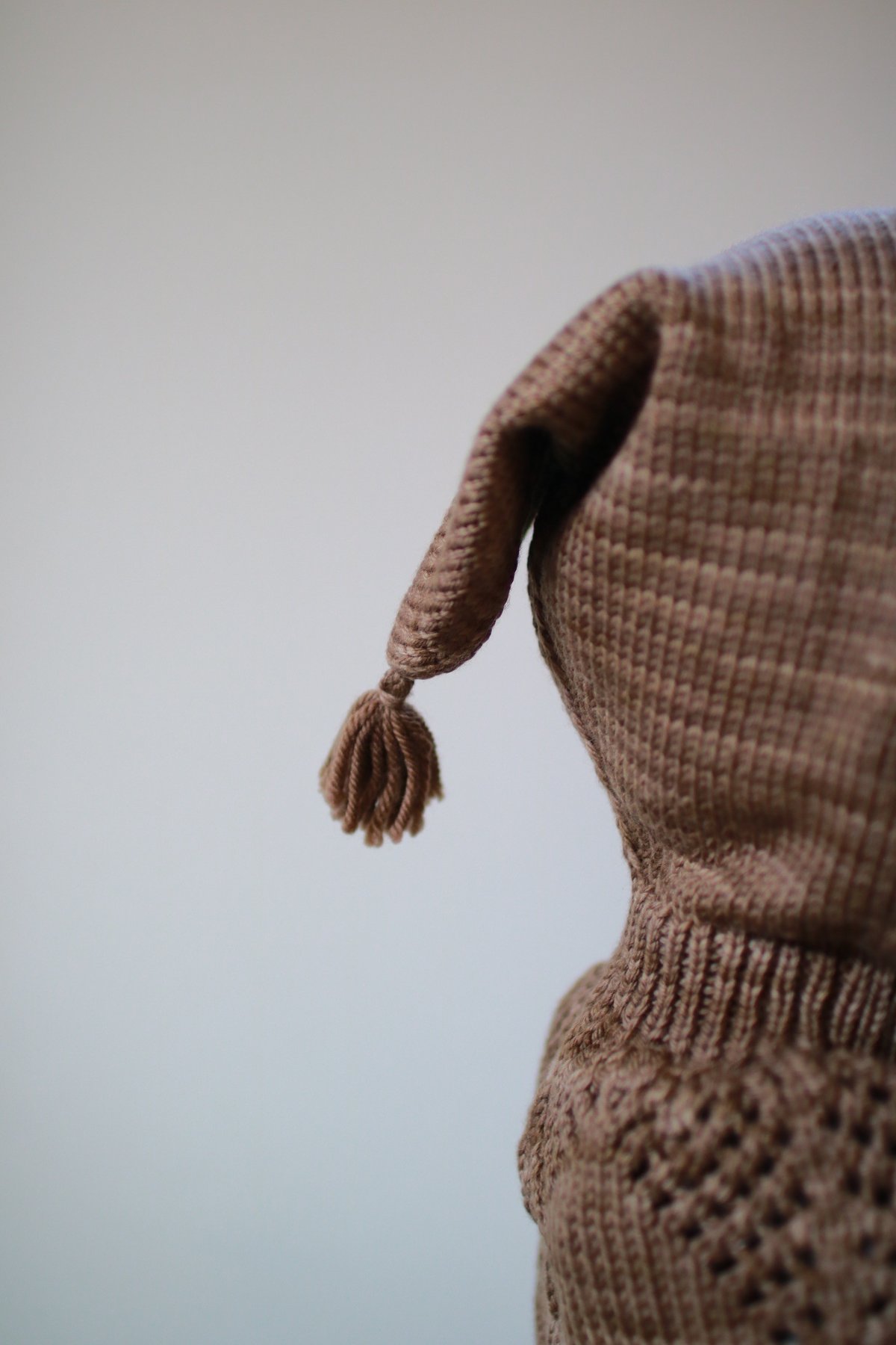 iver and isla バラクラバ ラスト1点 】iver & isla / lace yoke balaclava .
