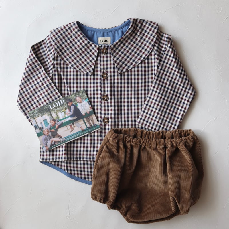 ラスト1点】Top LORETTE 【Vichy】 / Loir paris | nermi
