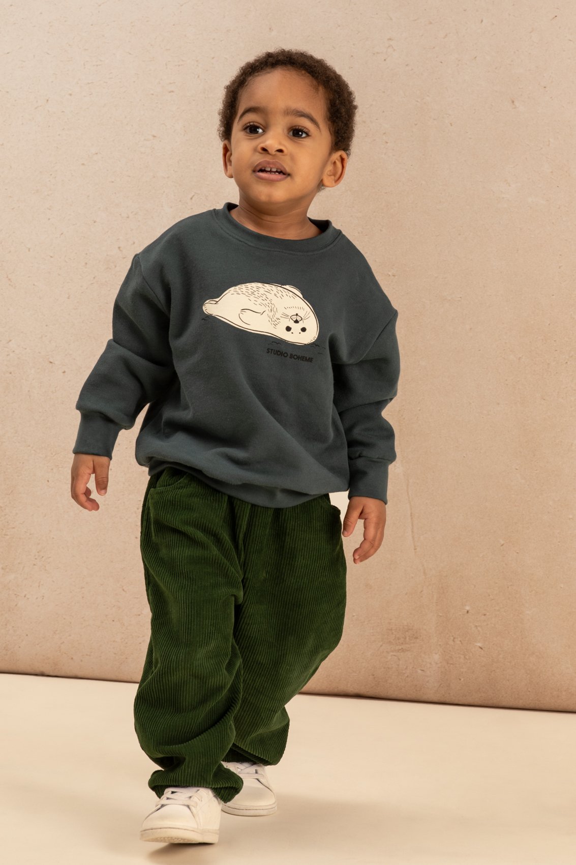 ◇39. CARROT PANTS 【DEEP GREEN】/ STUDIO BOHEME P