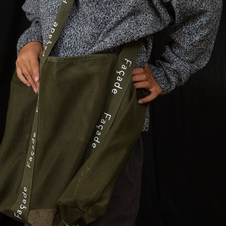 Tote Bag -Moss green- / Façade
