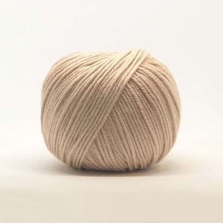 【毛糸】100% Organic Cotton Yarn - ECRU / babytoly
