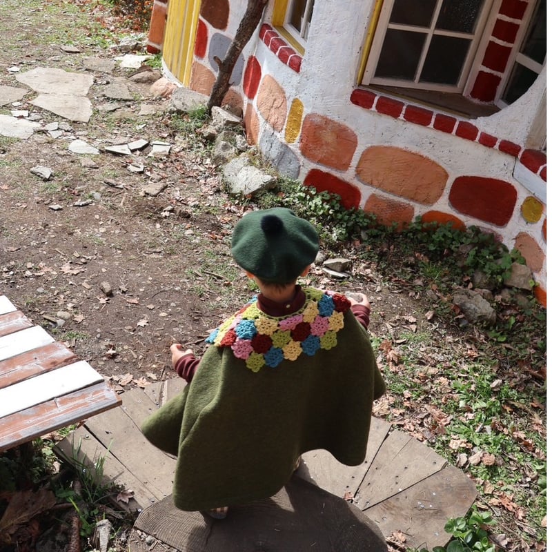 Evelyn Poncho - Emerald - / kalinka | nermie - 