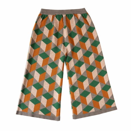 CUBOID TROUSERS(ANKLE LENGTH) / knit planet