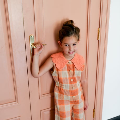 Cordelia Overall- Pastel Stripe / Breeze - / kalinka