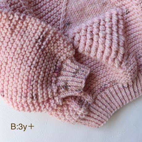 ✴︎nermie限定  《ニット》 Diamond Alan Sweater  【STRAWBERRY COOKIE  - nermie original color -】 /FLUFF WEAR