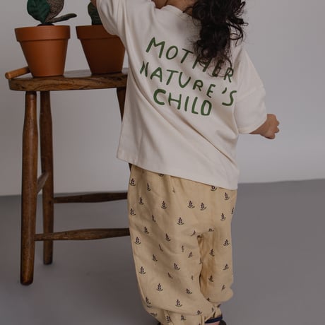 Lavender Bloom Gardener Pants / organic zoo