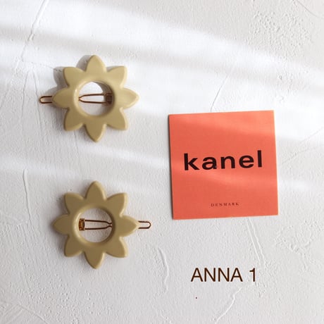 【24SS新作】ANNA hair clip / kanel