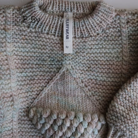 再入荷！nermie限定★Diamond Alan Sweater【nermie color】 /FLUFF WEAR