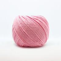 【毛糸】100% Organic Cotton Yarn - Candy pink / babytoly