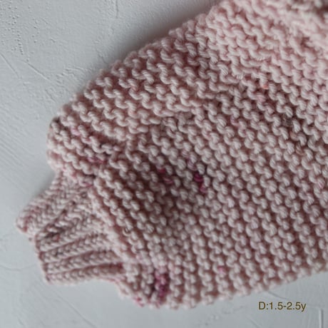✴︎nermie限定  《ニット》 Diamond Alan Sweater  【STRAWBERRY COOKIE  - nermie original color -】 /FLUFF WEAR