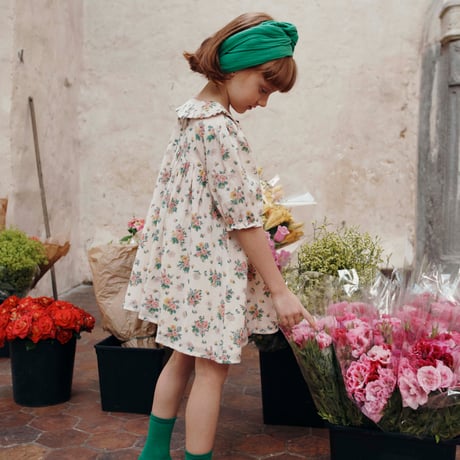 ROBE AMPLE PRINTEMPS ROSE / Emile et Ida