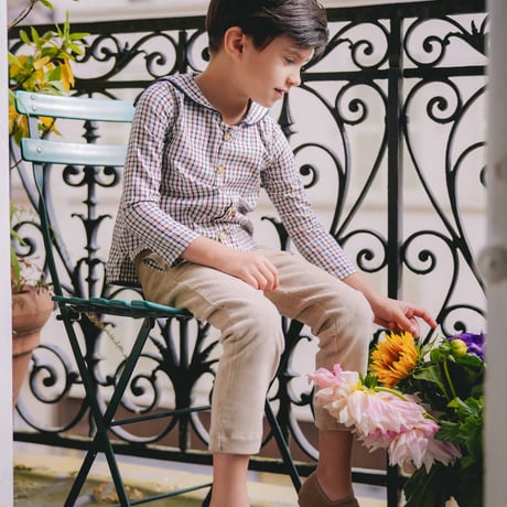 Top MILTON 【carreaux】 / Loir paris