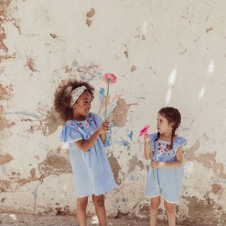 DRESS ANA -LIGHT BLUE- / LOUISE MISHA