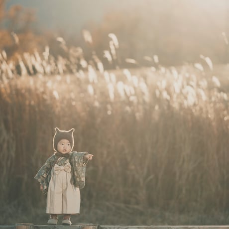 【納期:1〜2週間で発送】袴は4色から選べます ❤︎ Hand made オリジナル袴 "Pimpernel" / pieni kukka