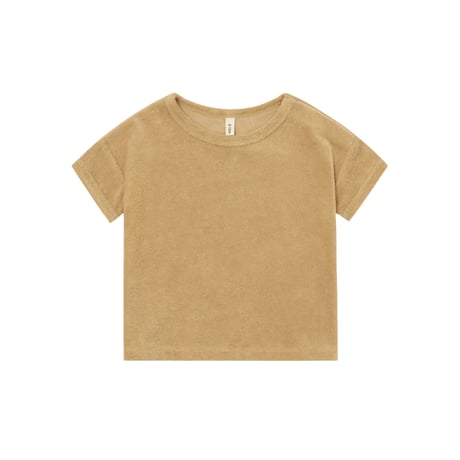 Wheat Terry Boxy T-Shirt / organic zoo
