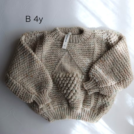 再入荷！nermie限定★Diamond Alan Sweater【nermie color】 /FLUFF WEAR