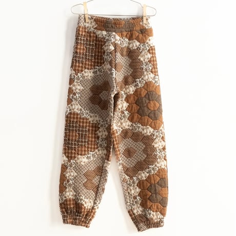 fish&Kids パッチワーク スウェット 4-5y FISH & KIDS / FLOWERS AND POM POM PATCHWORK SWE