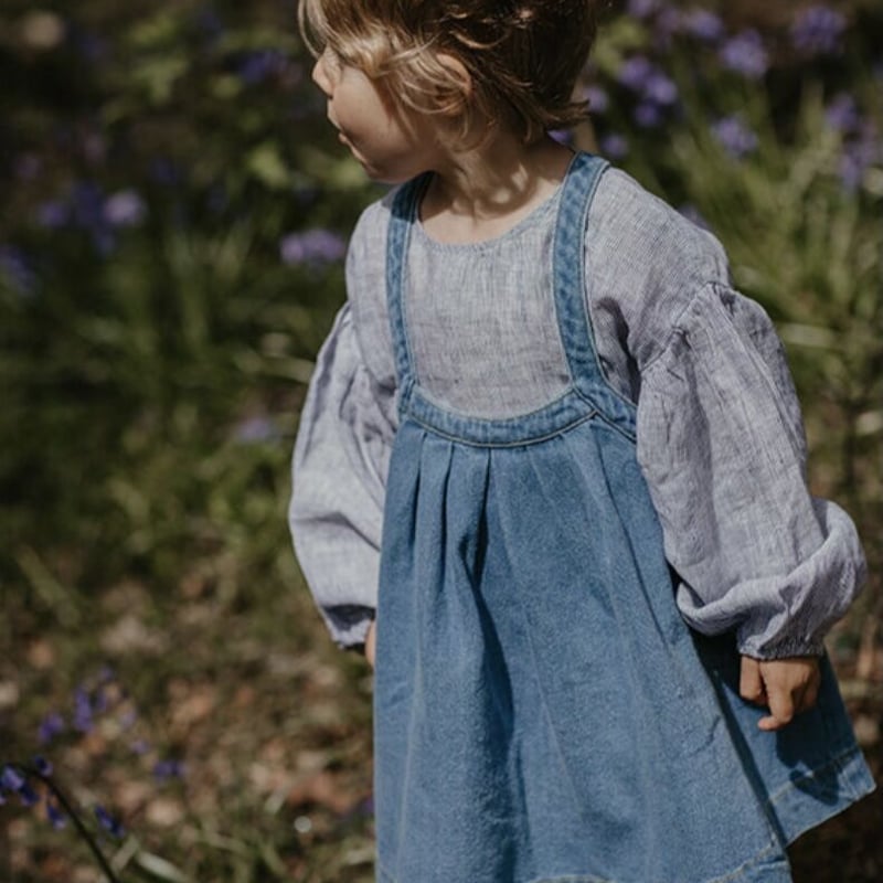 The Oversized Denim Pinafore /The Simple Folk | The Oversized Denim Pinafore /The Simple Folk |