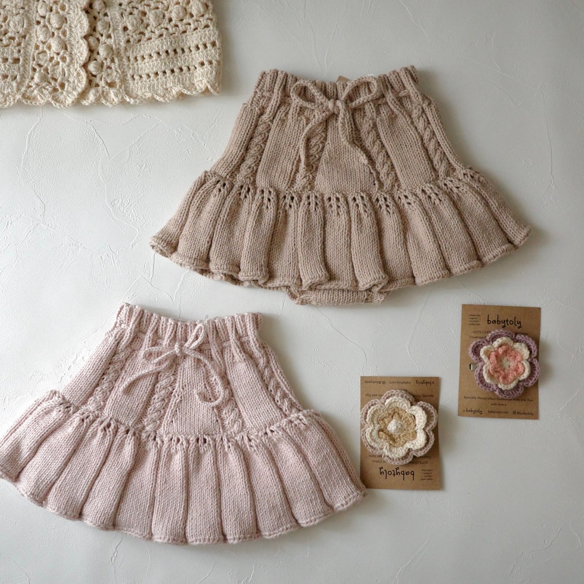baby toly ivy skirt ニットスカート baby toly ivy skirt ニットスカート