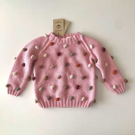 【毛糸】100% Organic Cotton Yarn - Candy pink / babytoly