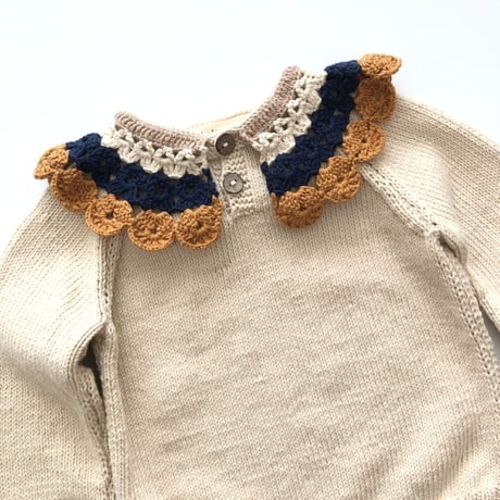 【毛糸】100% Organic Cotton Yarn - GOLDEN BROWN / babytoly
