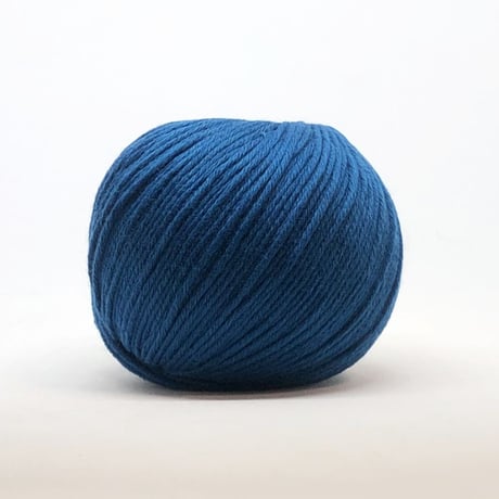 【毛糸】100% Organic Cotton Yarn - PETROL BLUE / babytoly