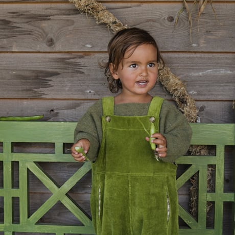 Peapod Farmer Dungarees/ organic zoo