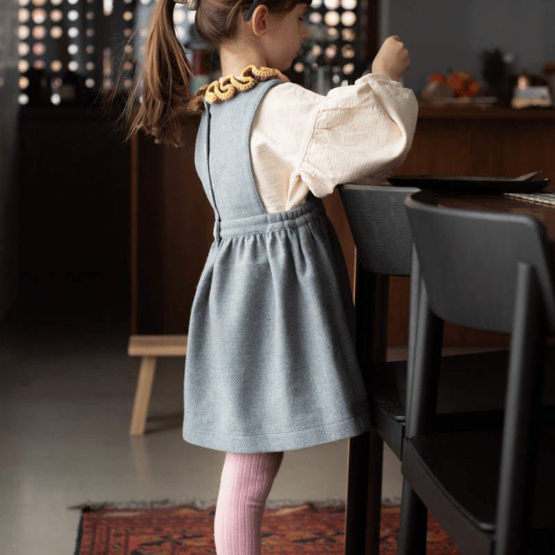 ラスト1点】Liana Pinafore - Chalk- / kalinka | nerm
