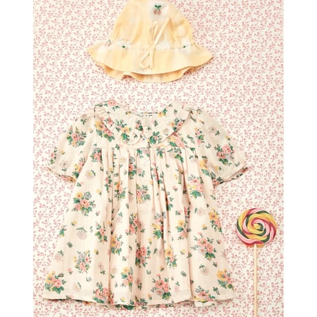 ROBE AMPLE PRINTEMPS ROSE / Emile et Ida