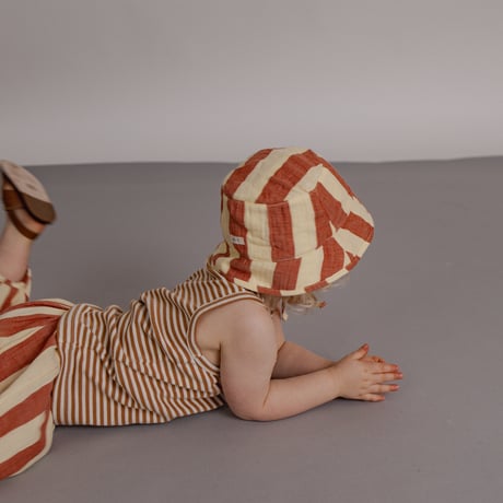 Copper Stripes Vest / organic zoo