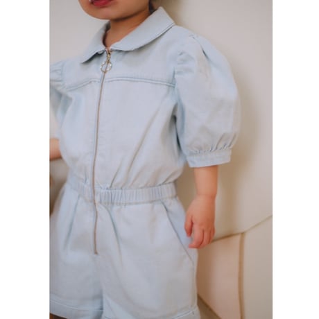 💎【ラスト1点】 Loretta Jumpsuit Denim Blue /  C'era una volta