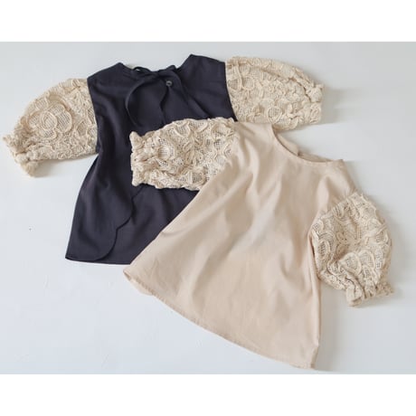☑️" ÉTOILE " set up Blouse (Beige) / llonk.