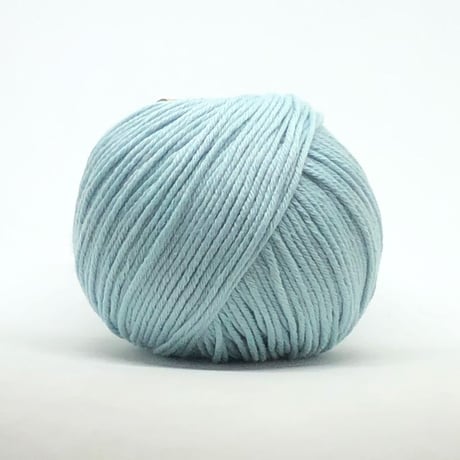 【毛糸】100% Organic Cotton Yarn - DUCK EGG BLUE / babytoly