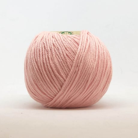 【毛糸】100% Organic Cotton Yarn - SALMON PINK / babytoly