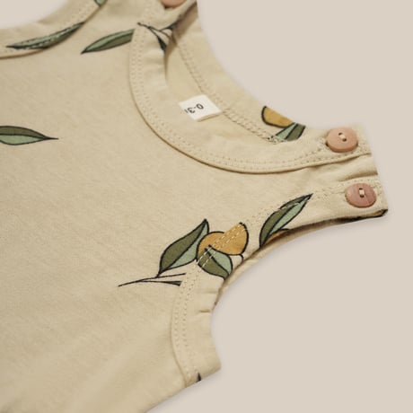 Olive Garden Sleeveless Bodysuit / organic zoo