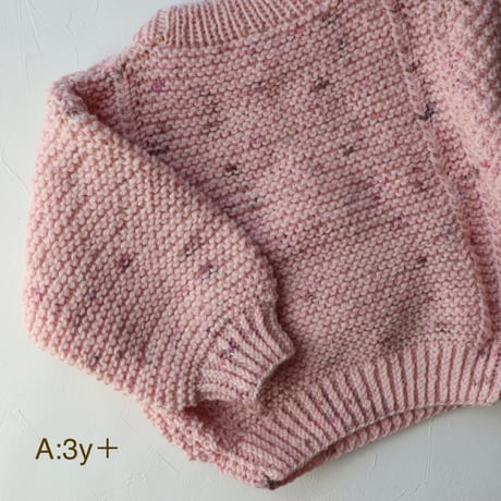 ✴︎nermie限定  《ニット》 Diamond Alan Sweater  【STRAWBERRY COOKIE  - nermie original color -】 /FLUFF WEAR