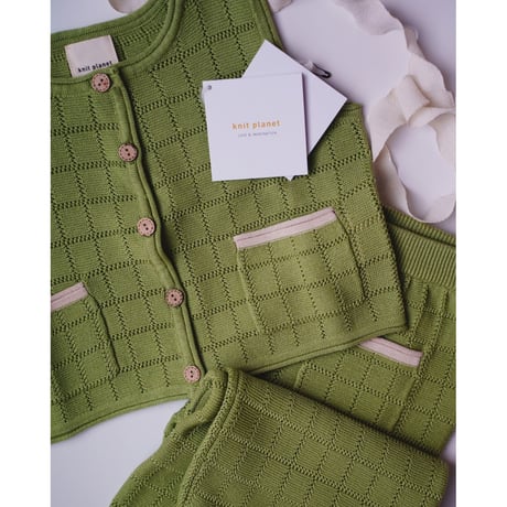 CHECKBOARD TOP / knit planet