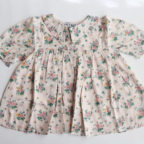 ROBE AMPLE PRINTEMPS ROSE / Emile et Ida