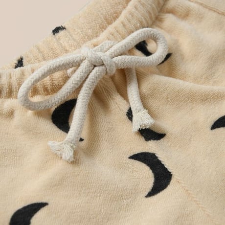 Pebble Midnight Terry Rope shorts / organic zoo