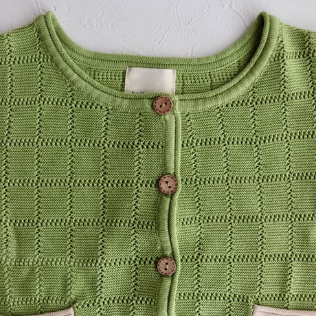 CHECKBOARD TOP / knit planet