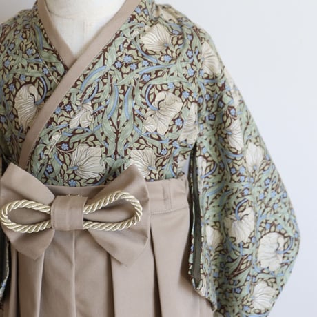 【納期:1〜2週間で発送】袴は4色から選べます ❤︎ Hand made オリジナル袴 "Pimpernel" / pieni kukka