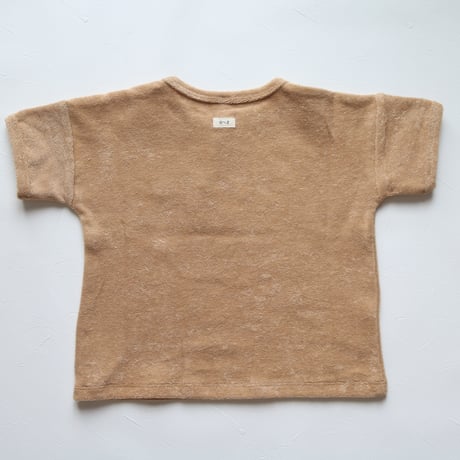 Wheat Terry Boxy T-Shirt / organic zoo