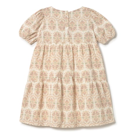 FLORAL WALLPAPER DRESS / COCO AU LAIT