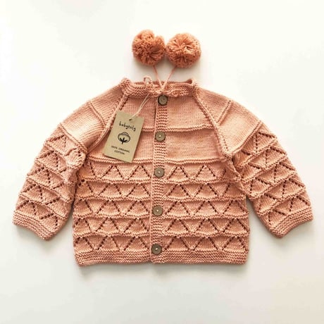 【毛糸】100% Organic Cotton Yarn - PAPAYA / babytoly