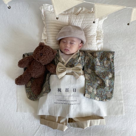 【納期:1〜2週間で発送】袴は4色から選べます ❤︎ Hand made オリジナル袴 "Pimpernel" / pieni kukka