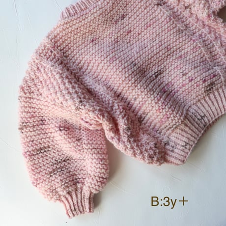 ✴︎nermie限定  《ニット》 Diamond Alan Sweater  【STRAWBERRY COOKIE  - nermie original color -】 /FLUFF WEAR