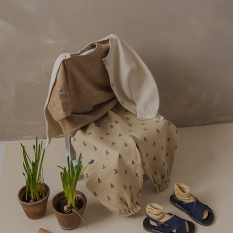 Wheat Terry Boxy T-Shirt / organic zoo